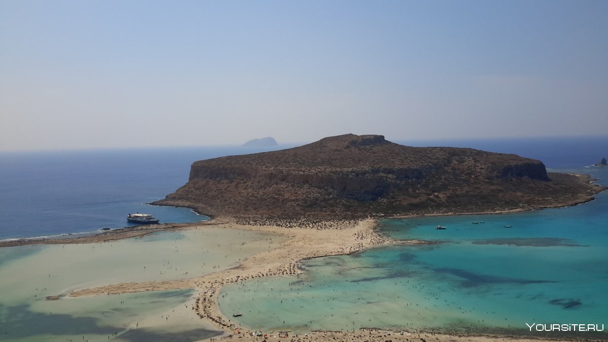 Греция остров Крит сентябрь-2021 пляж Балос отели
