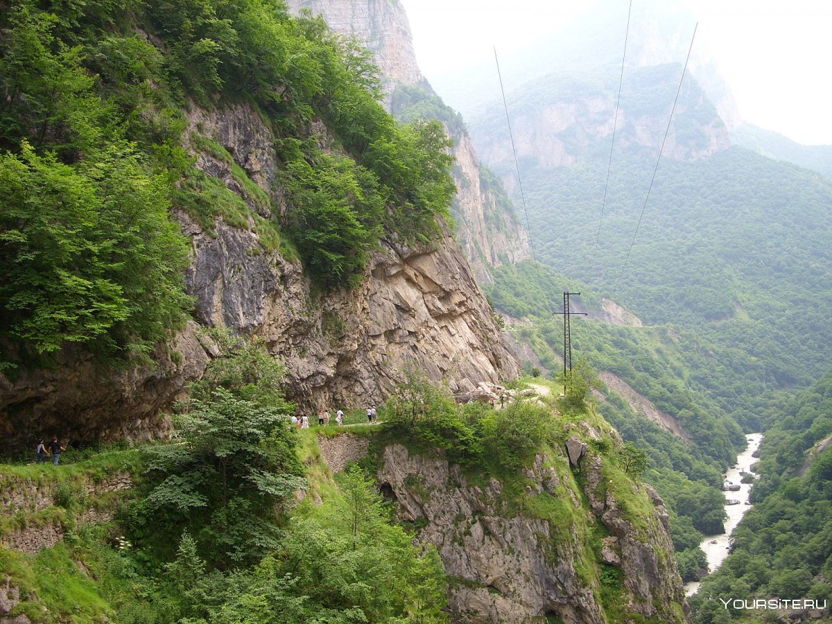 Ущелье в Кабардино Балкарии