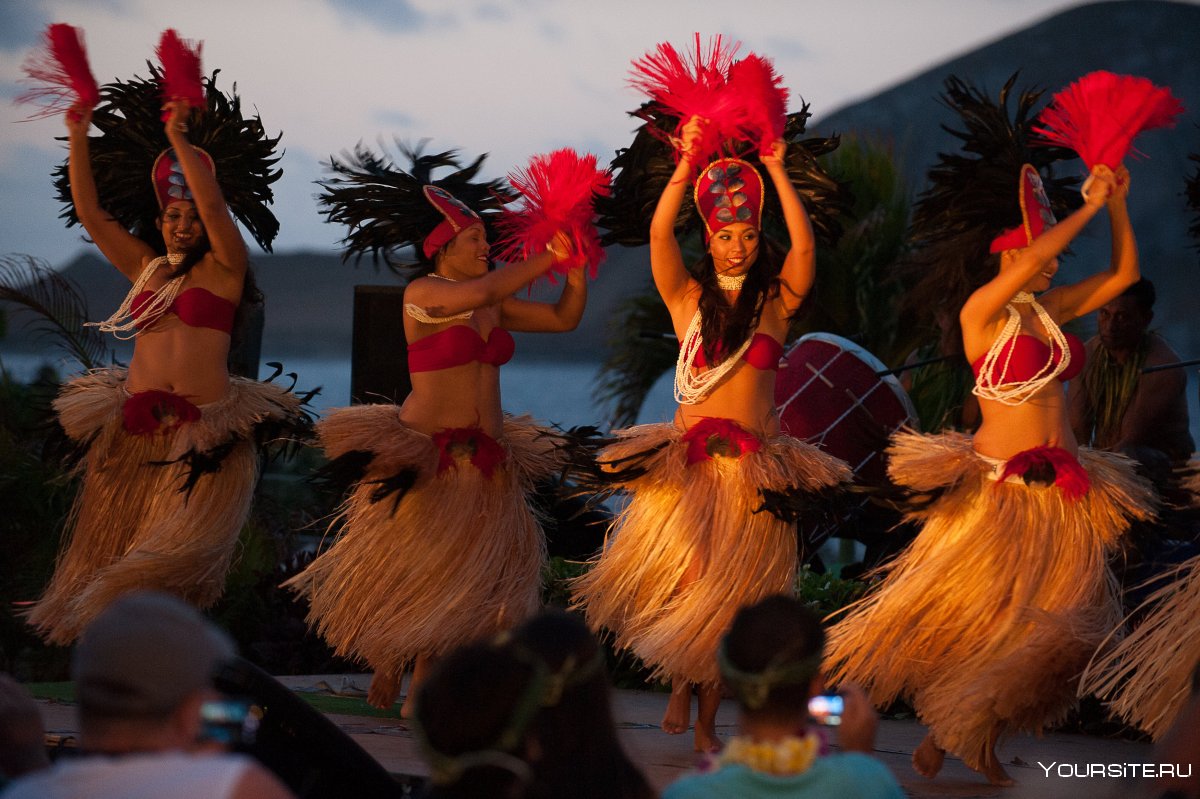 Гавайский стиль танец