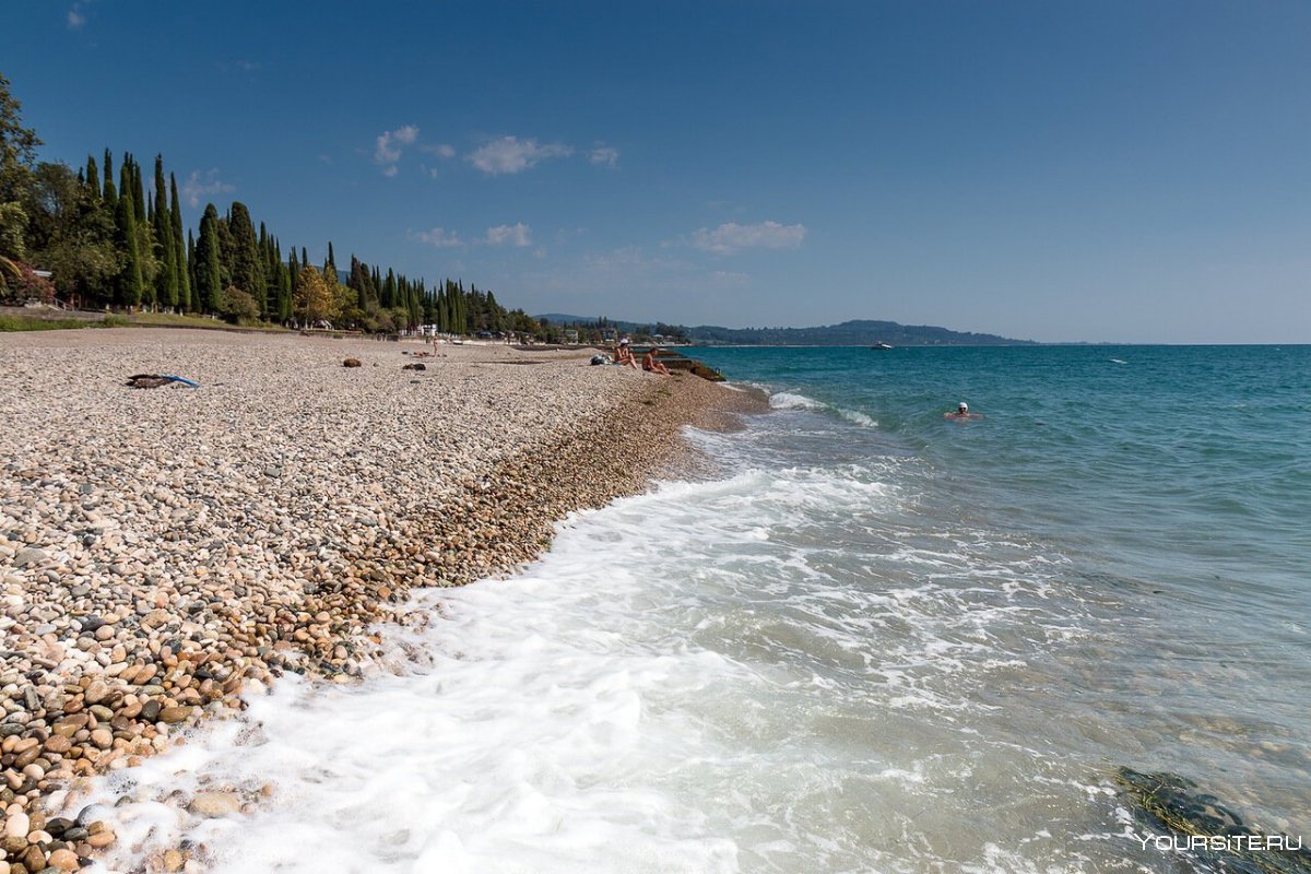 Пицунда центр города