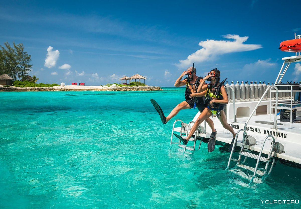 Багамы туристы