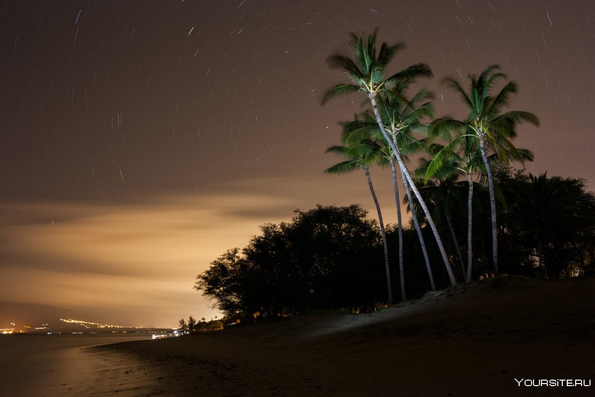 Маврикия ночью фото