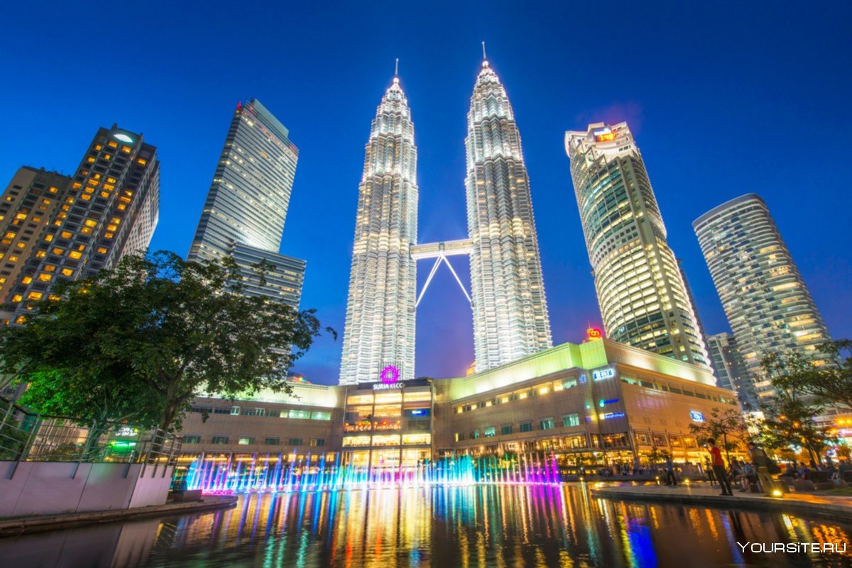 Малайзия небоскребы Куала Лумпур
