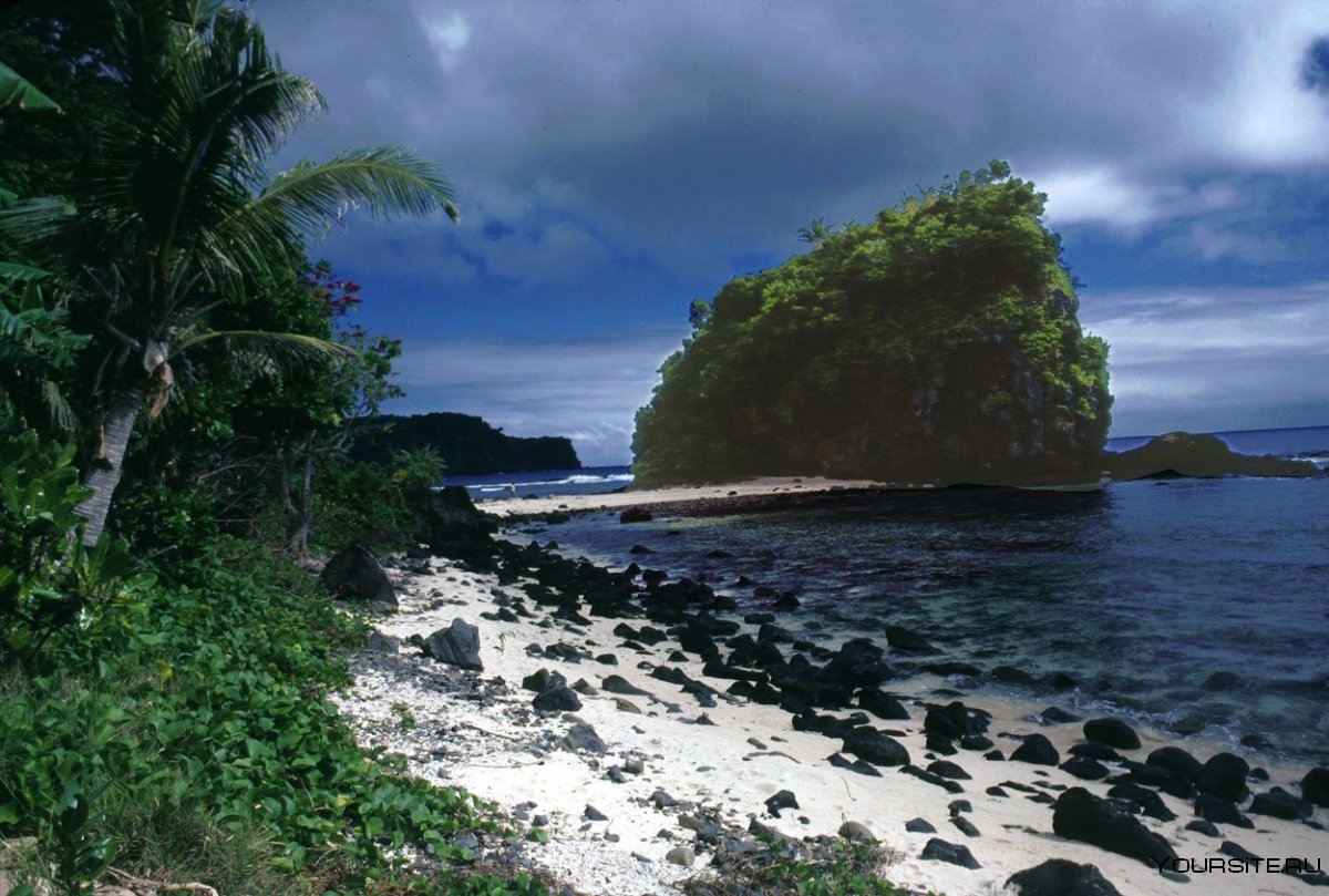 Тихий океан остров Самоа