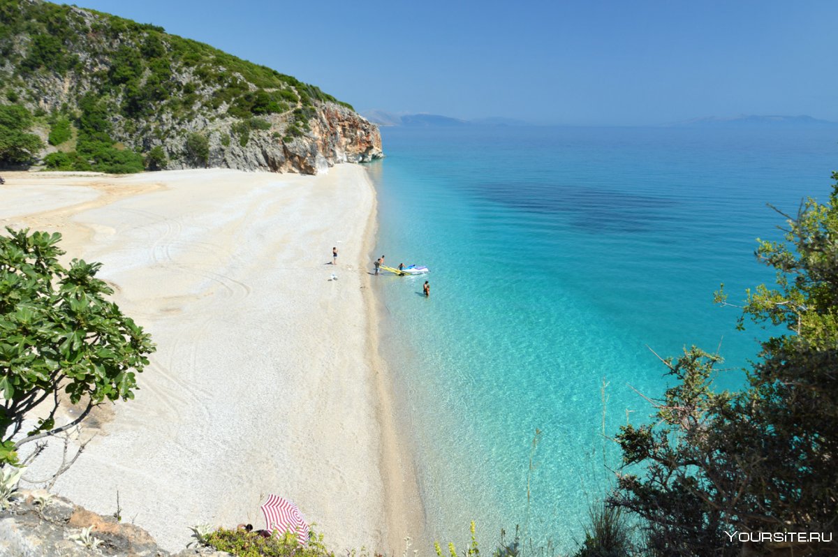 Gjipe Beach Албания