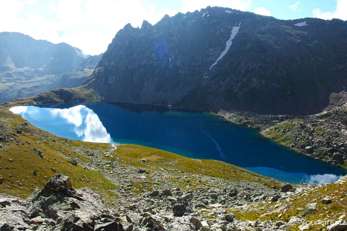 Озеро белая Закан Кавказского заповедника