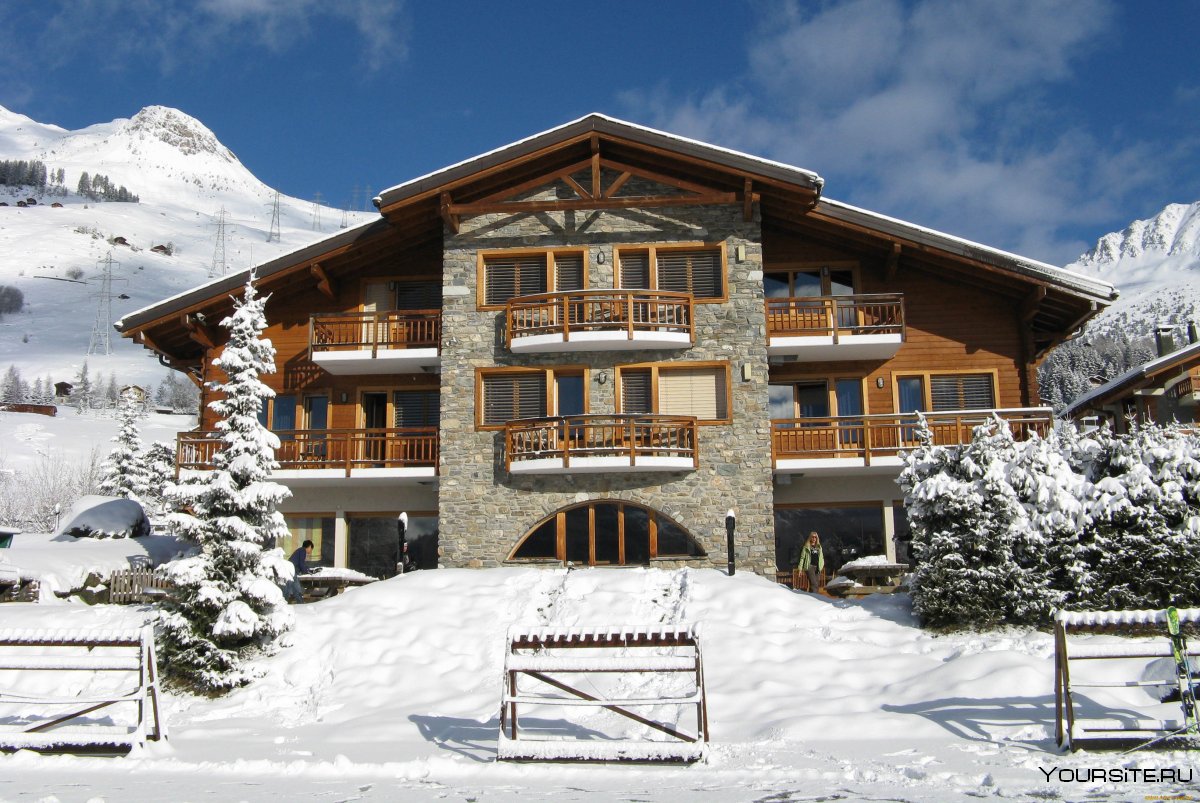 Швейцария Альпы горнолыжные курорты