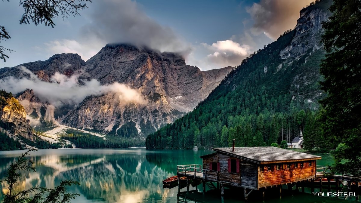 Озеро Байерс в Италии