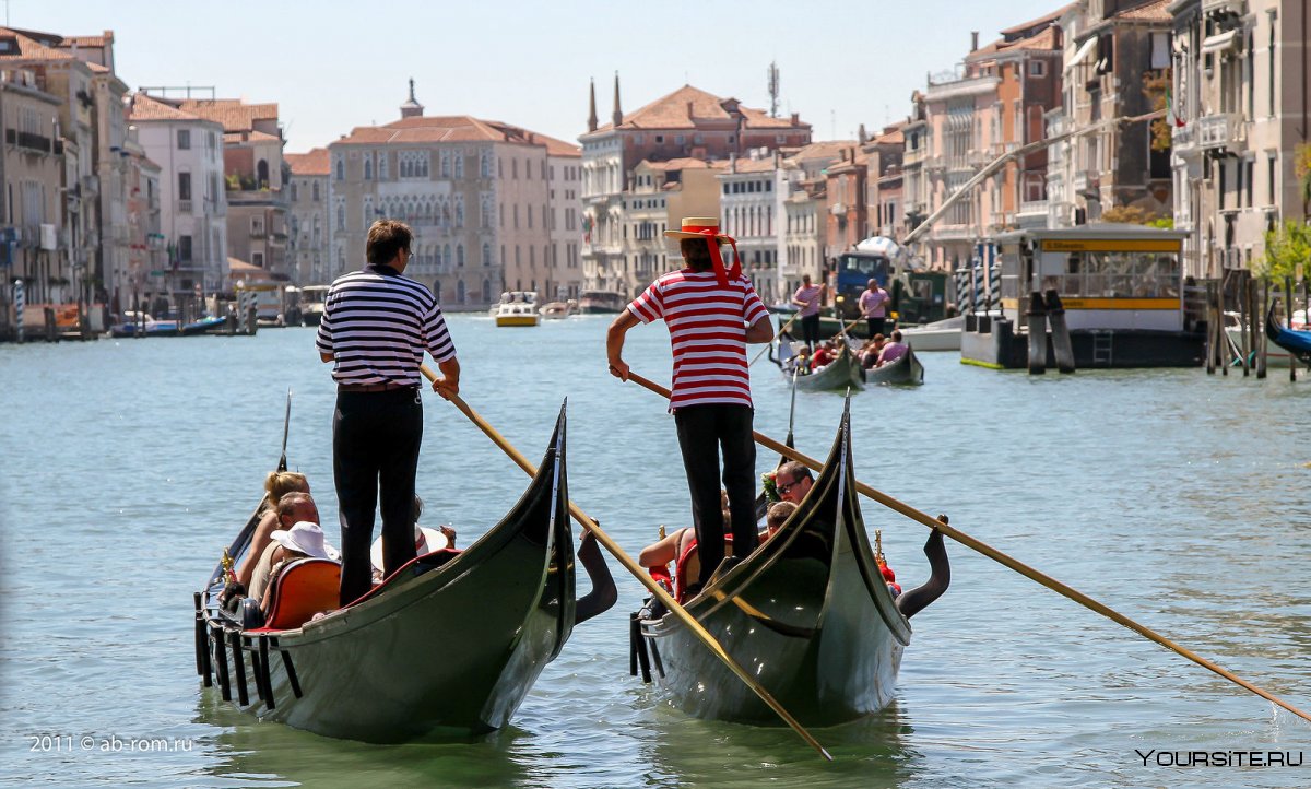 Венеция прогулка на гондоле