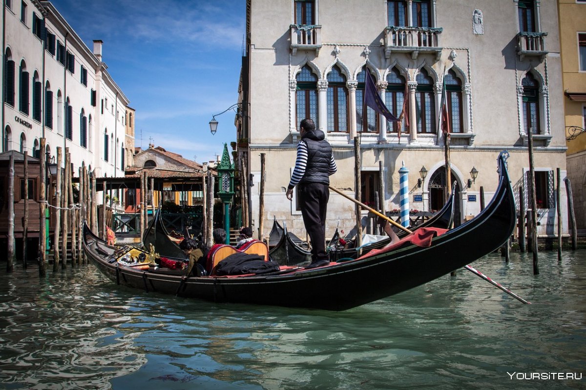 Венеция прогулка на гондоле