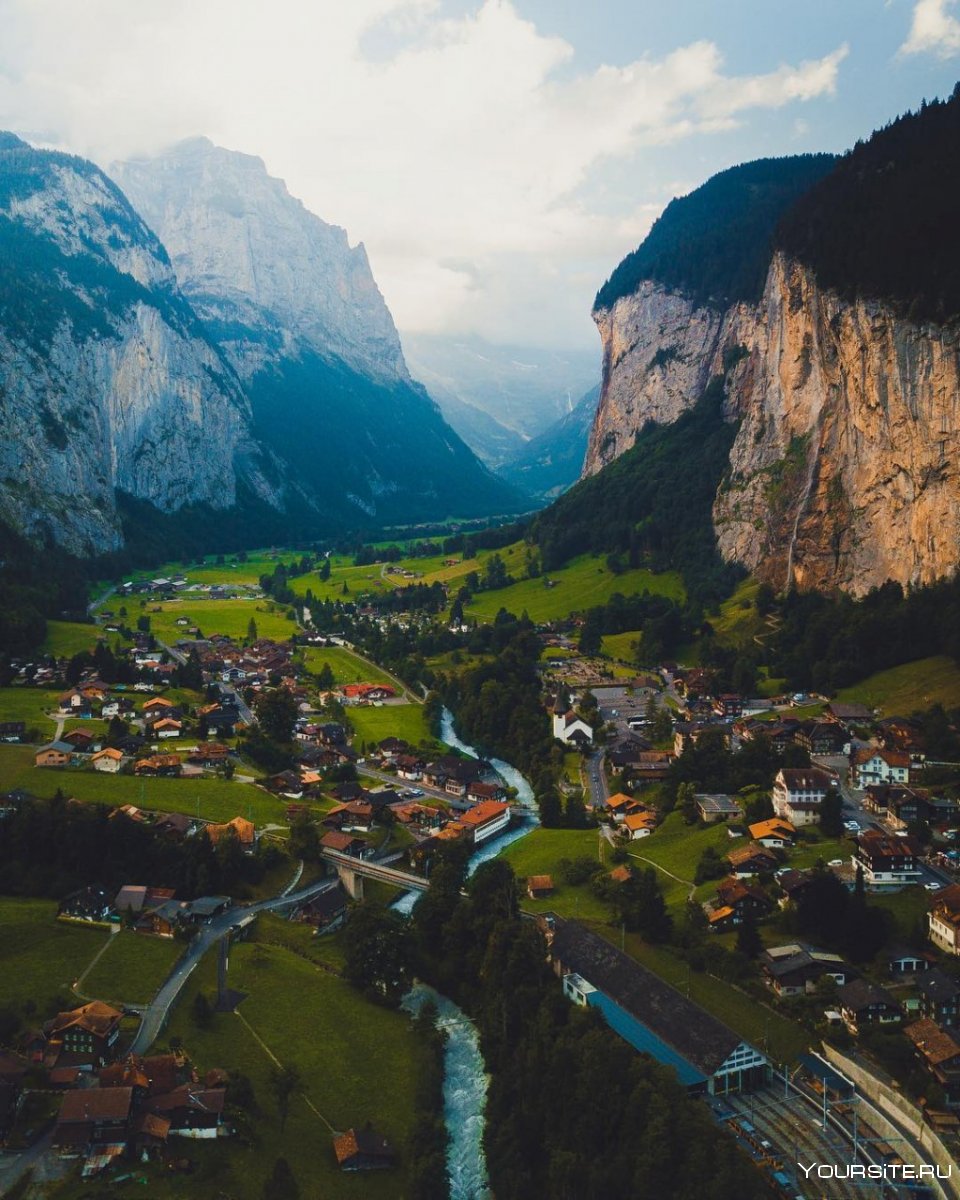 Маленькие городки Швейцарии