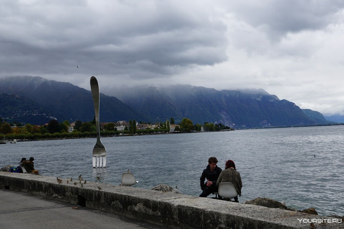 Женевское озеро Лозанна