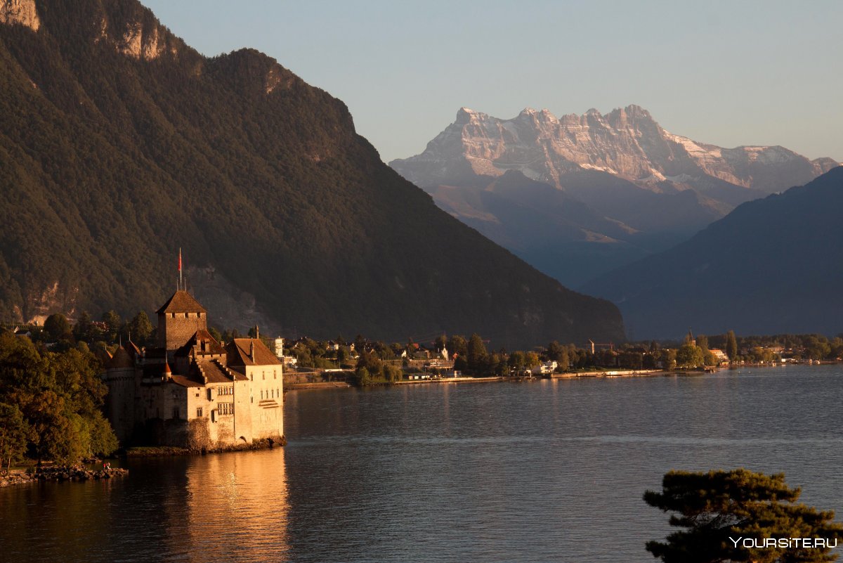 Женевское озеро Швейцария достопримечательности