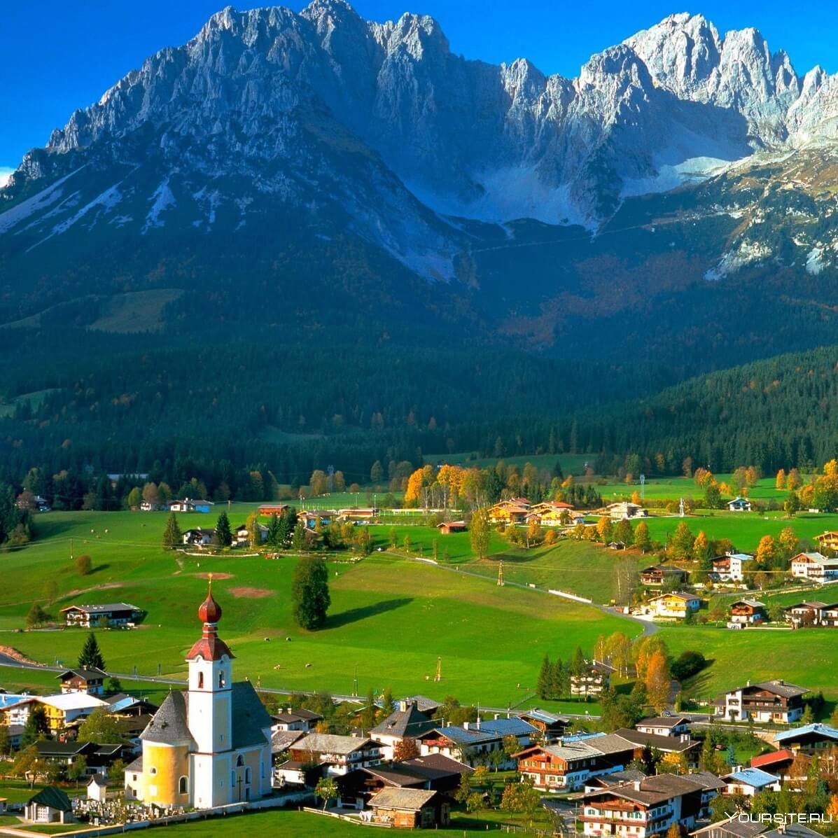 Австрия Вена горы