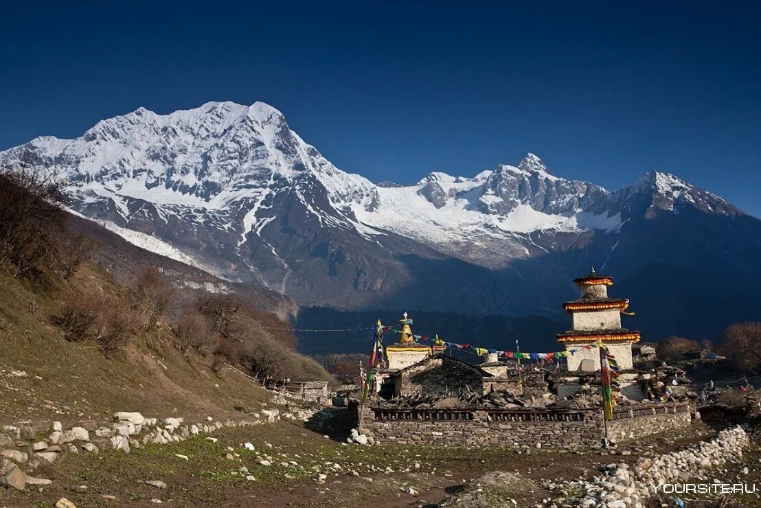 Гора Манаслу Непал