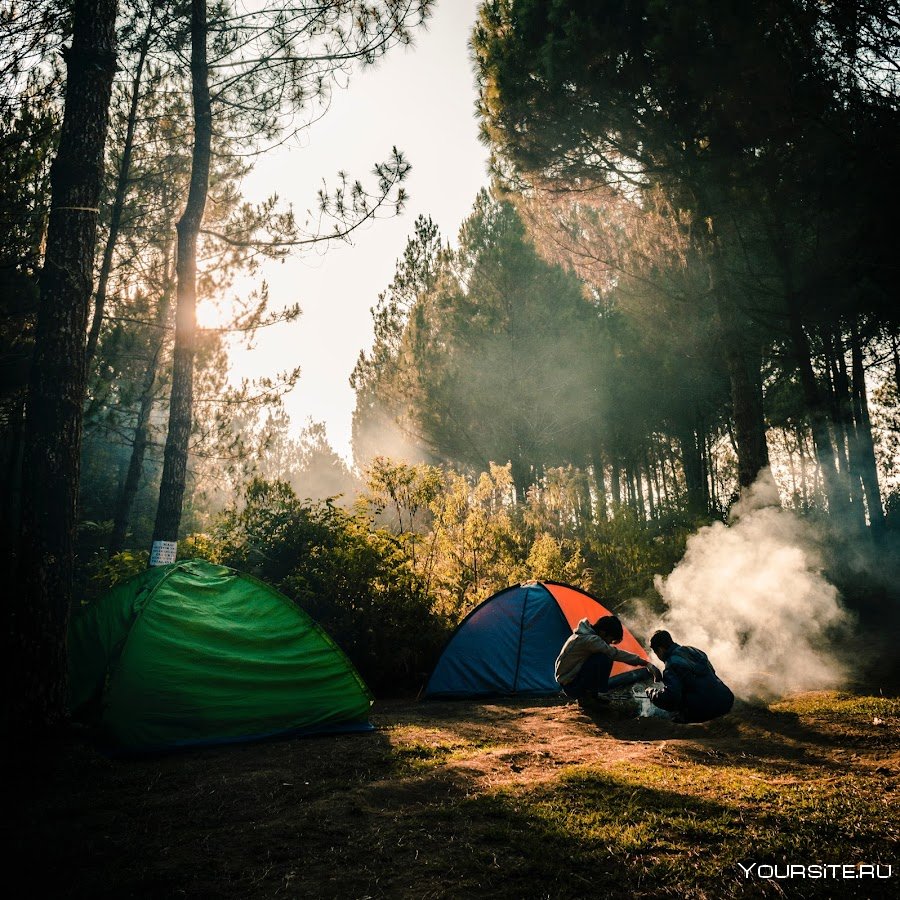 Отдыхаем с палатками