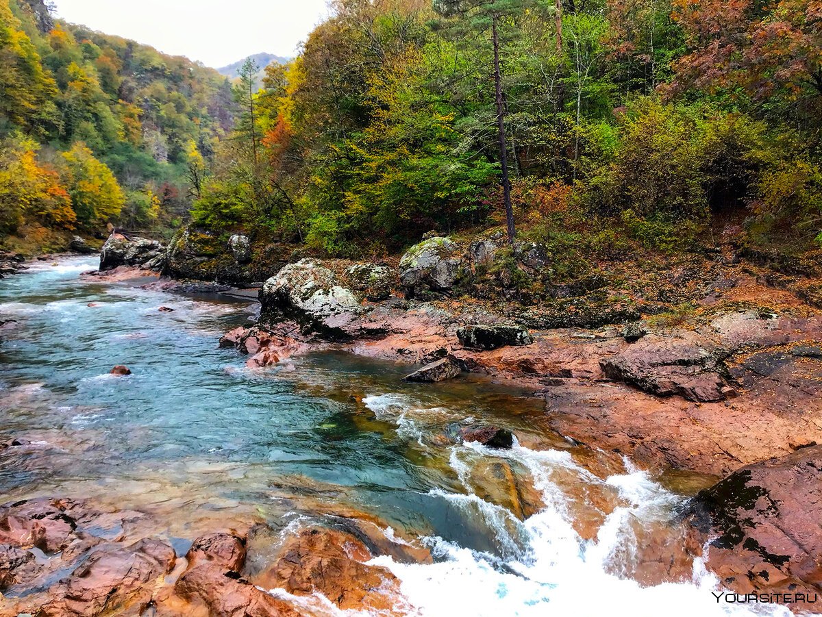 Гранитный каньон Лагонаки