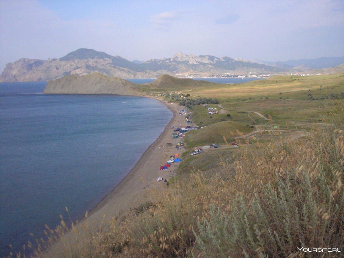 Пляж Тихая бухта Орджоникидзе