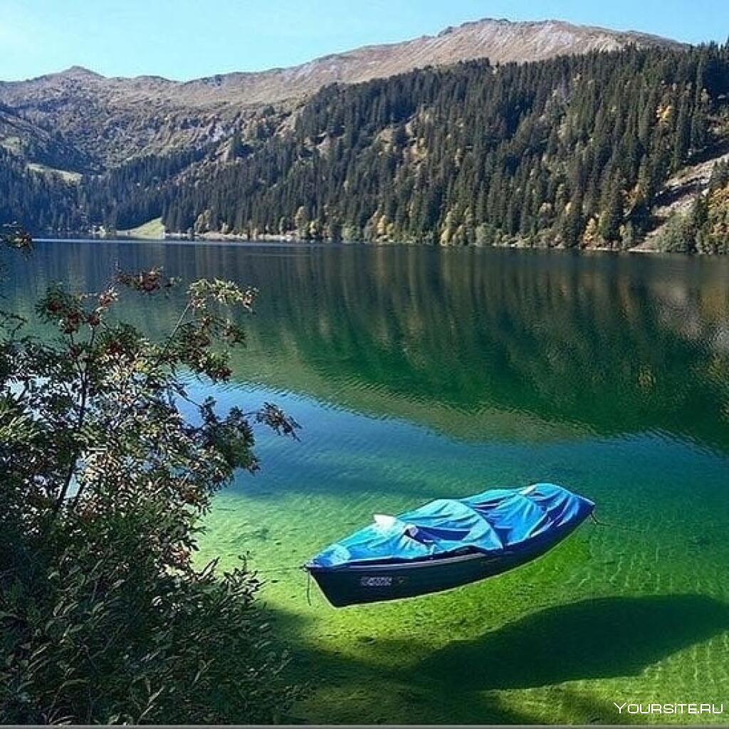 Озеро флэтхард Монтана