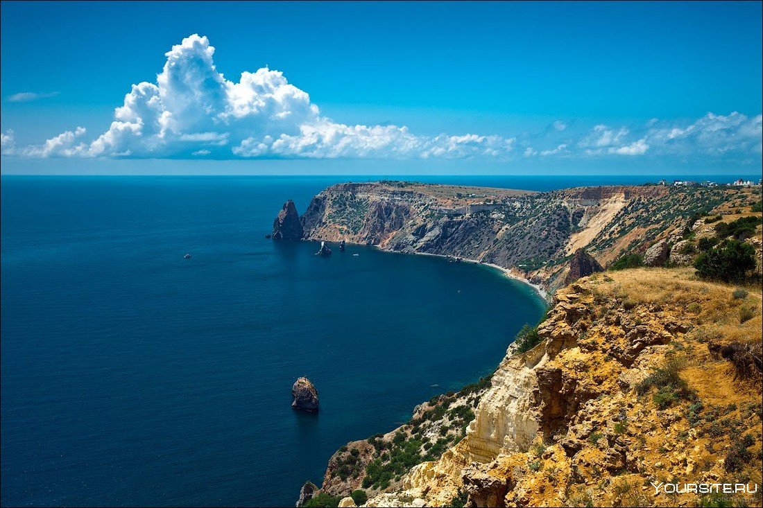Мыс Фиолент в Крыму