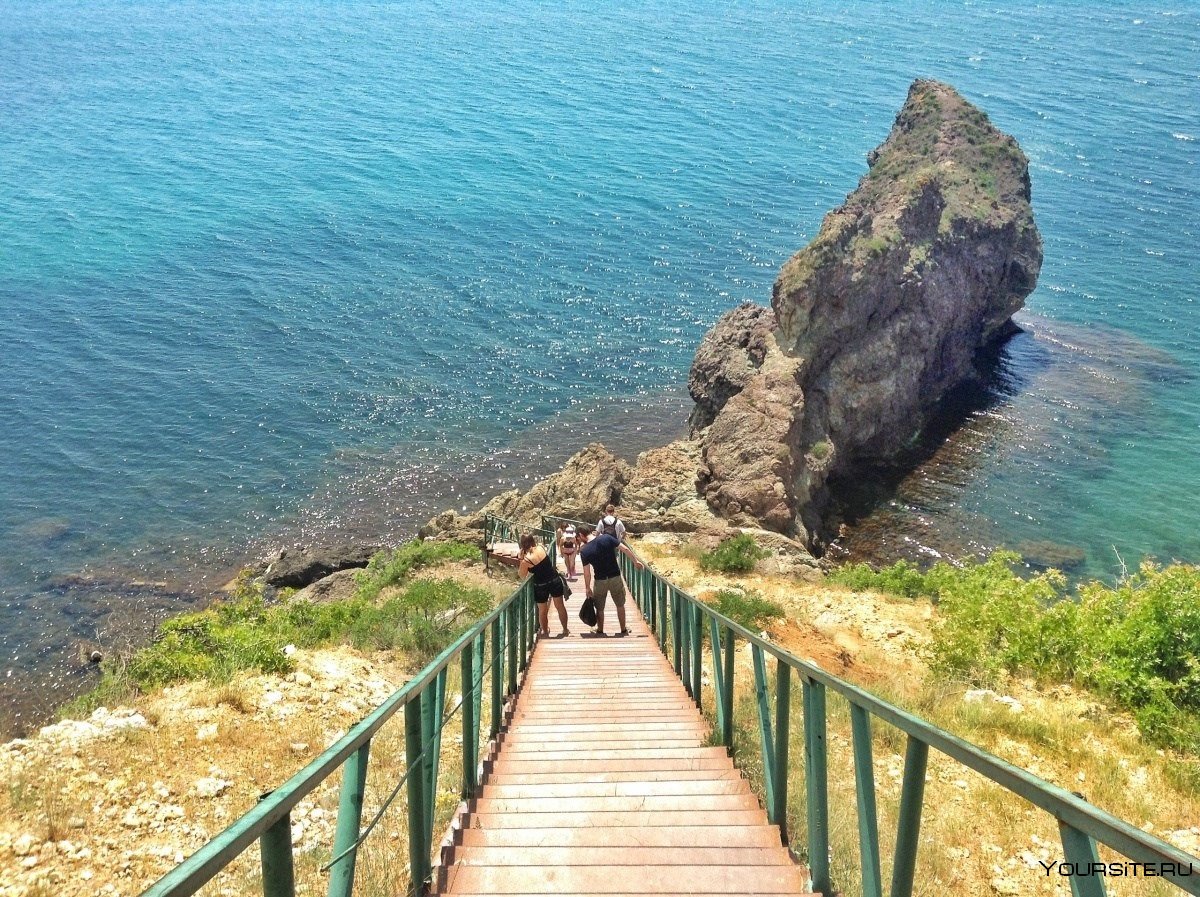 Мыс Фиолент Царский пляж