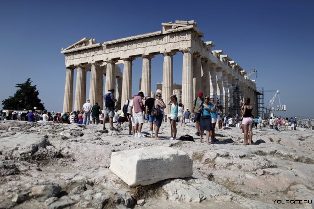 Руины Афинского Акрополя