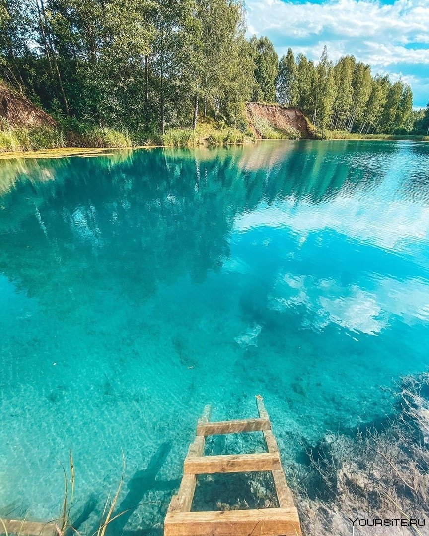 Голубые озера Костенково Кемеровская