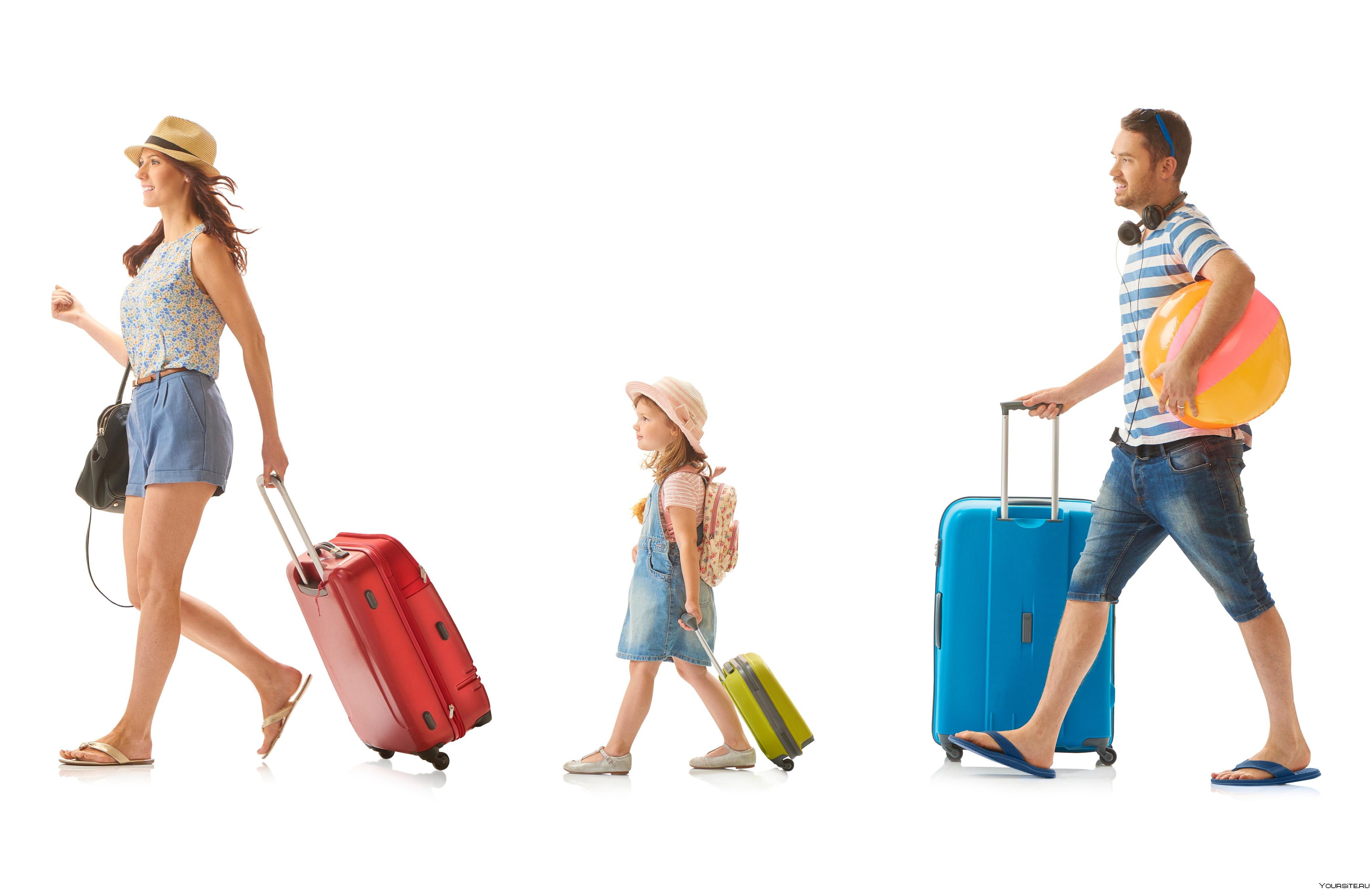 Travel price. Турист с чемоданом. Семья с чемоданами. Чнлоекв с чемоданом. Человек с чемоданом.