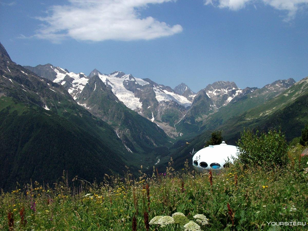 Приэльбрусье Кавказ туристы