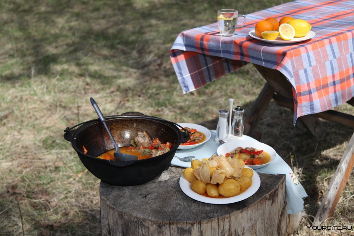 Еда на природе