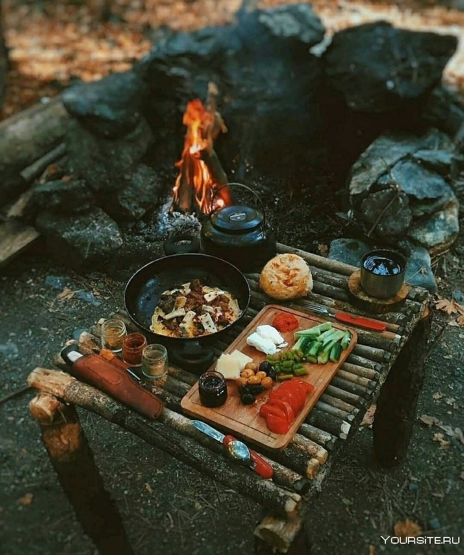 Готовка еды на природе