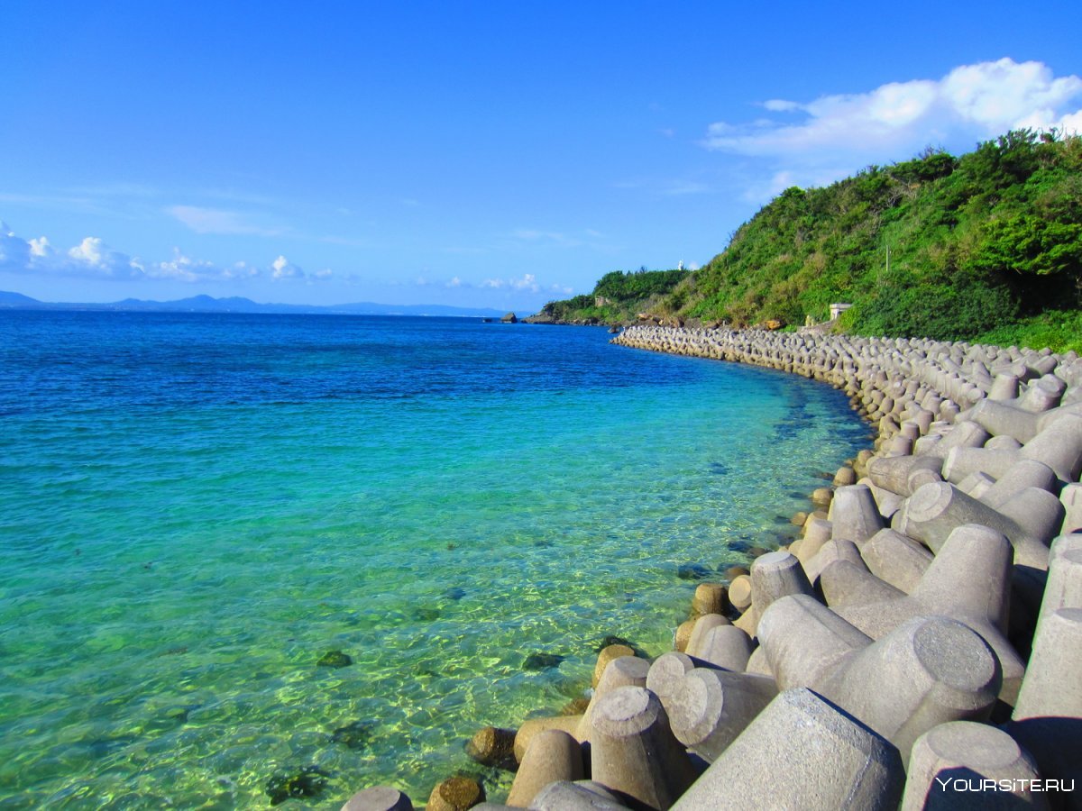 Окинава Япония пляжи