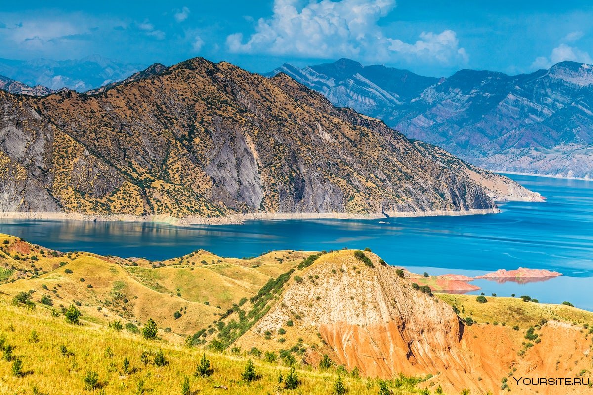 Нурек Таджикистан водохранилище
