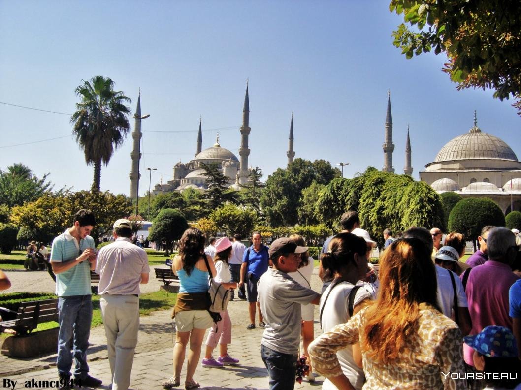 Турция Стамбул туристы