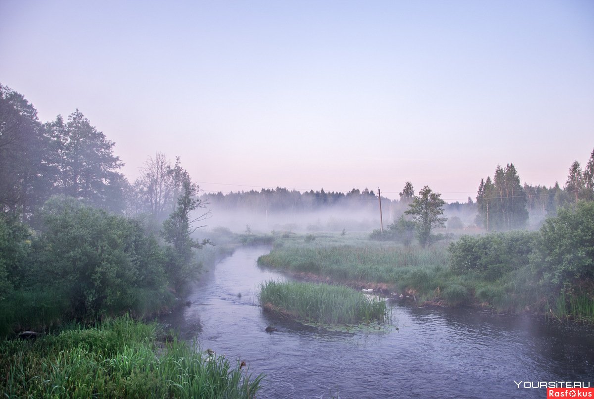Утро на реке Клязьма