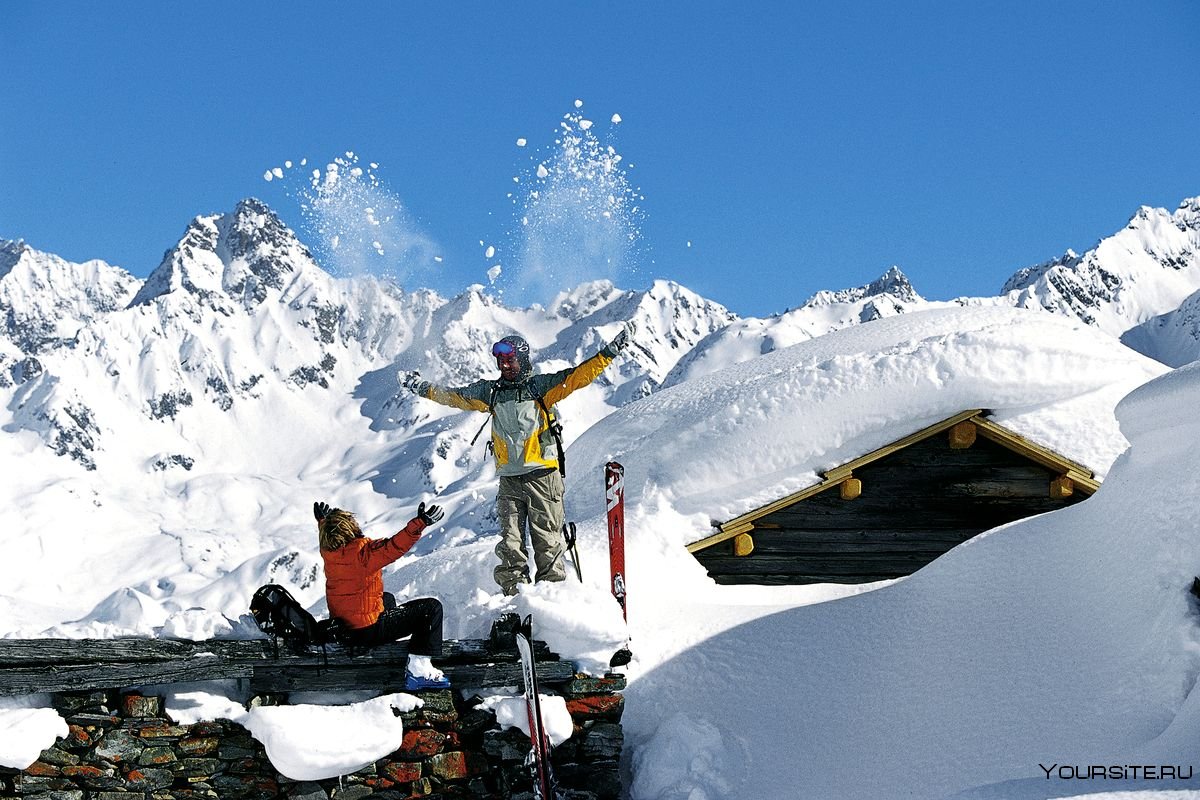 Австрийские Альпы горнолыжные курорты
