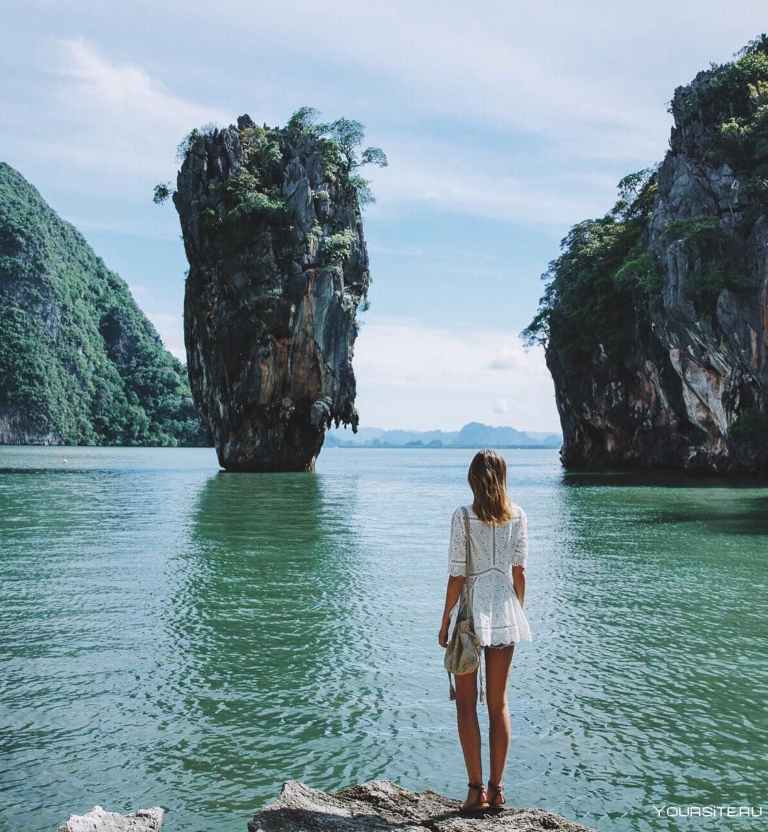 Тайланд девушка море