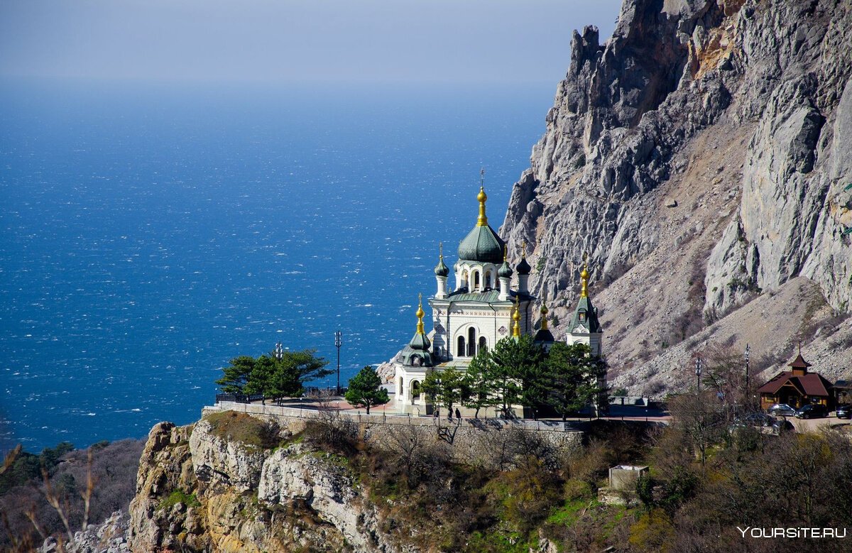 Крым Форосский храм Воскресения