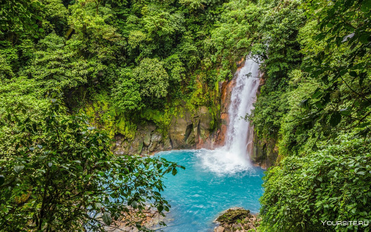 Коста Рика водопады
