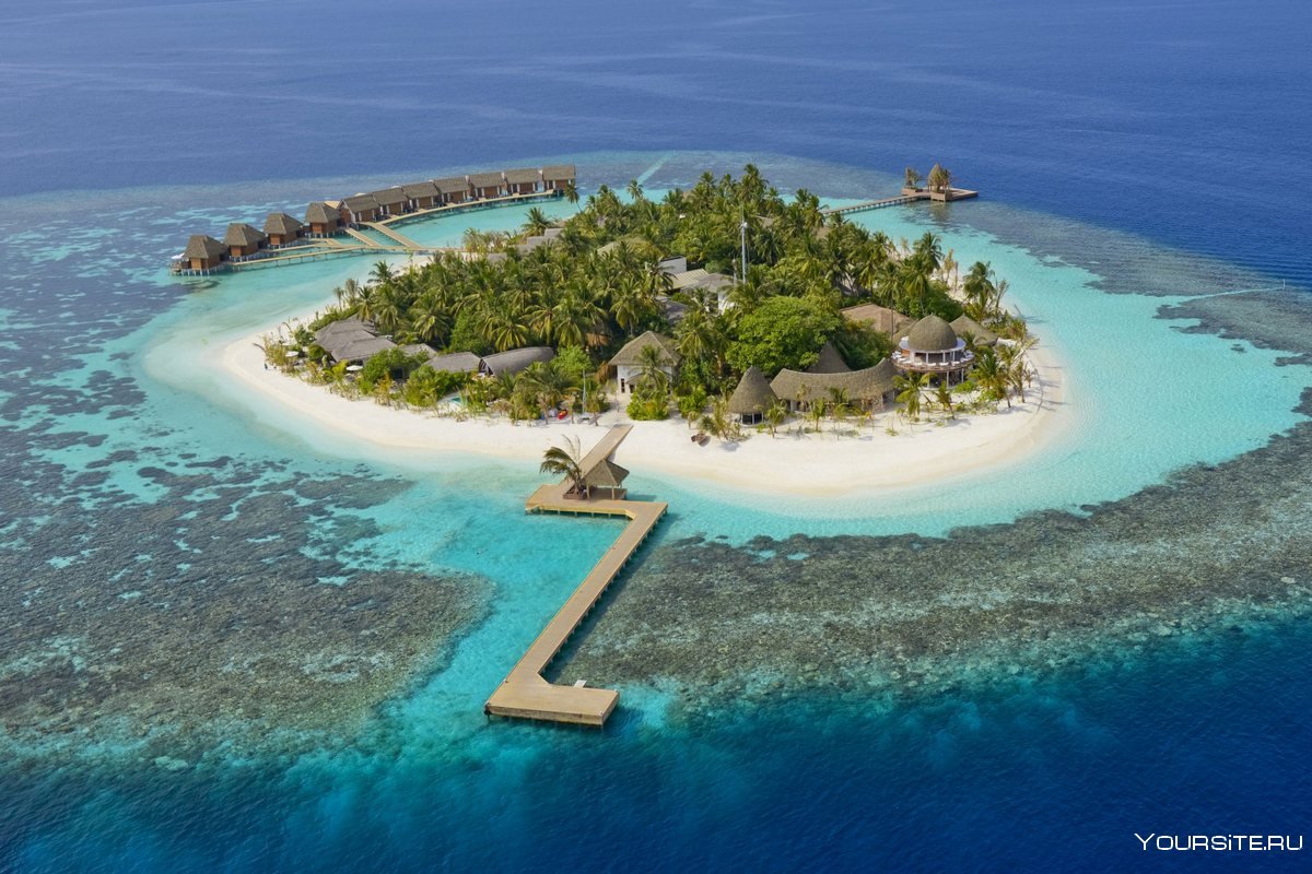 Размер Даймонд Тудуфуши Мальдивы размер острова