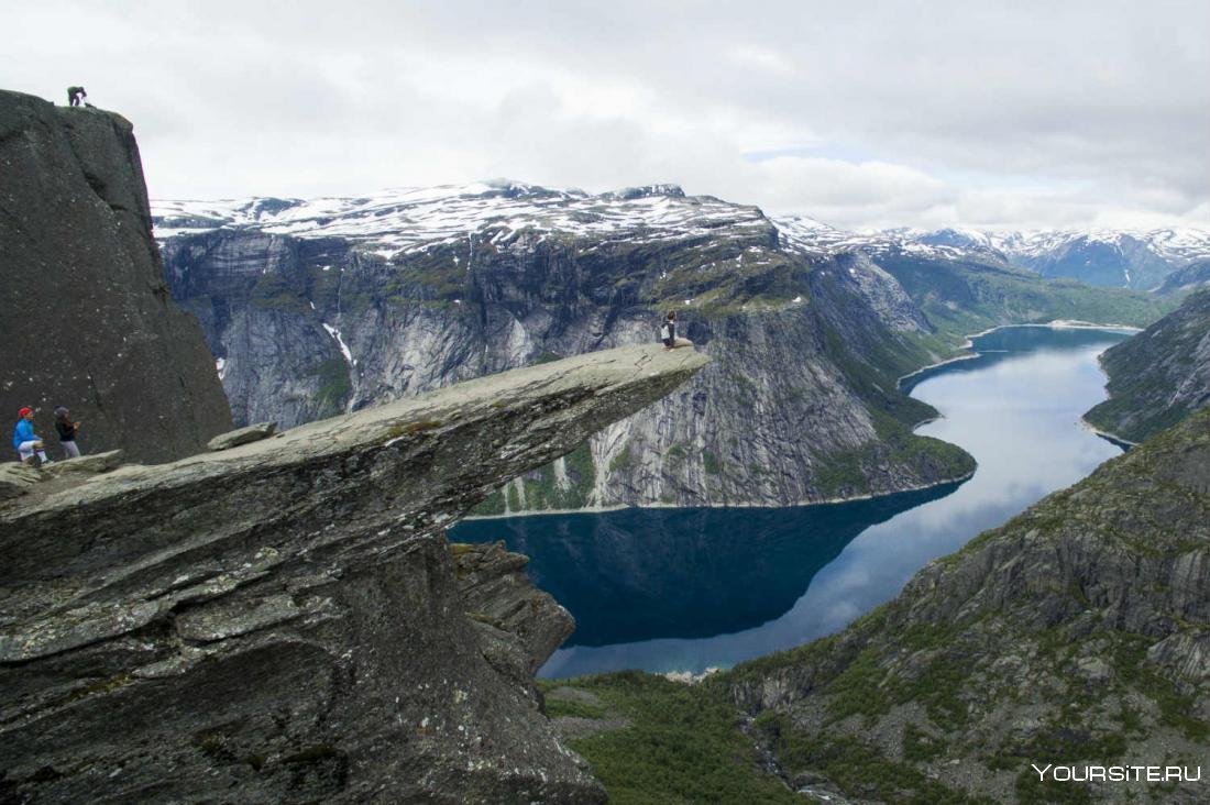 Скала троллей Норвегия