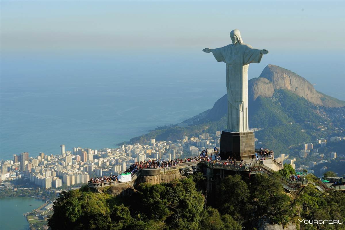 Статуя Христа Искупителя, Южная Америка, Рио-де-Жанейро