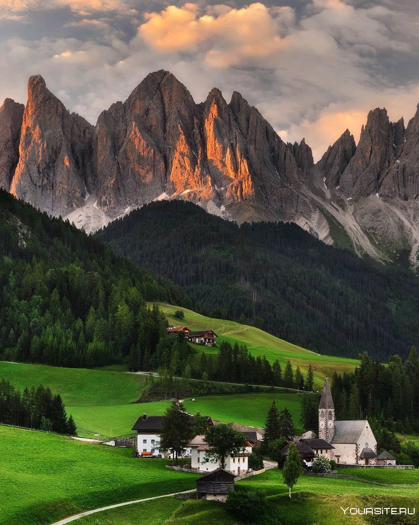 Доломитовые горы Италия
