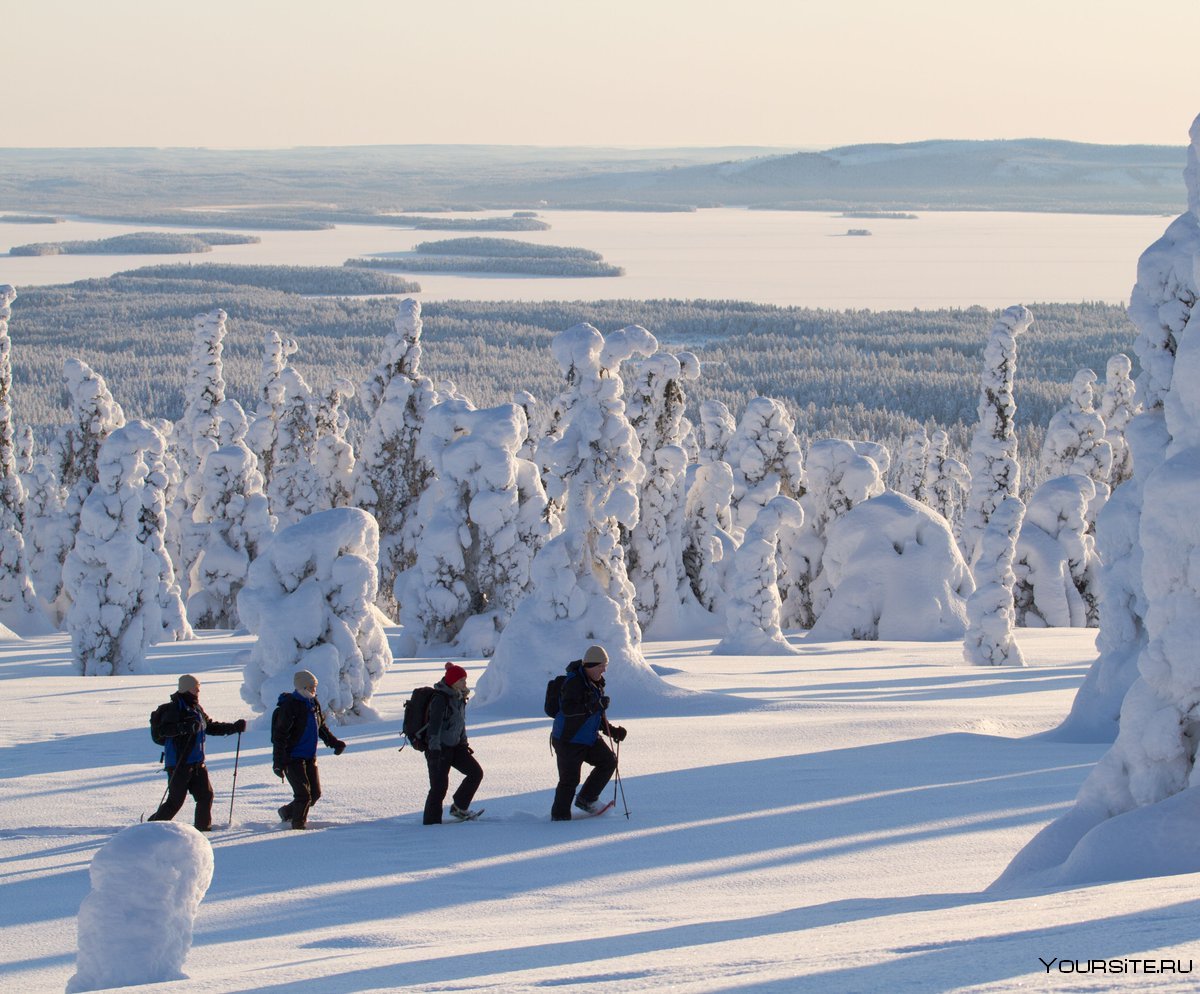 Снежные курорты Финляндии
