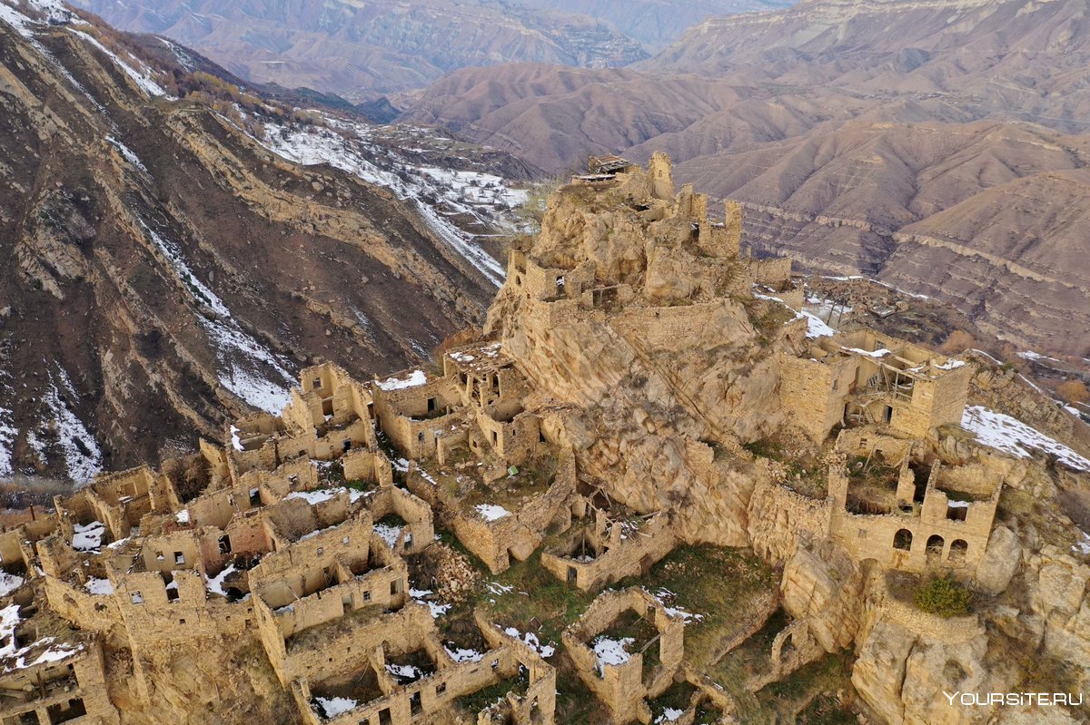 Деревня Гамсутль Дагестан