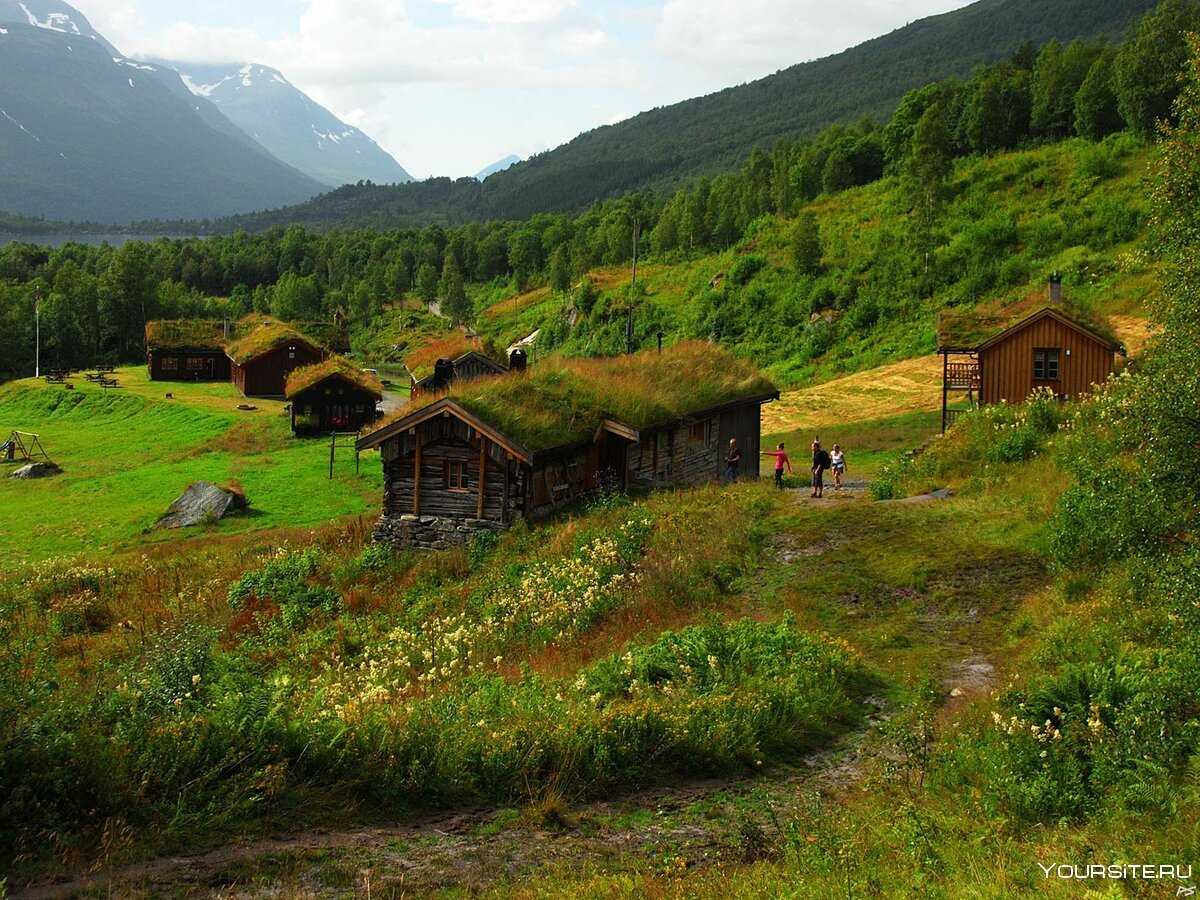 Иннердален Норвегия деревня