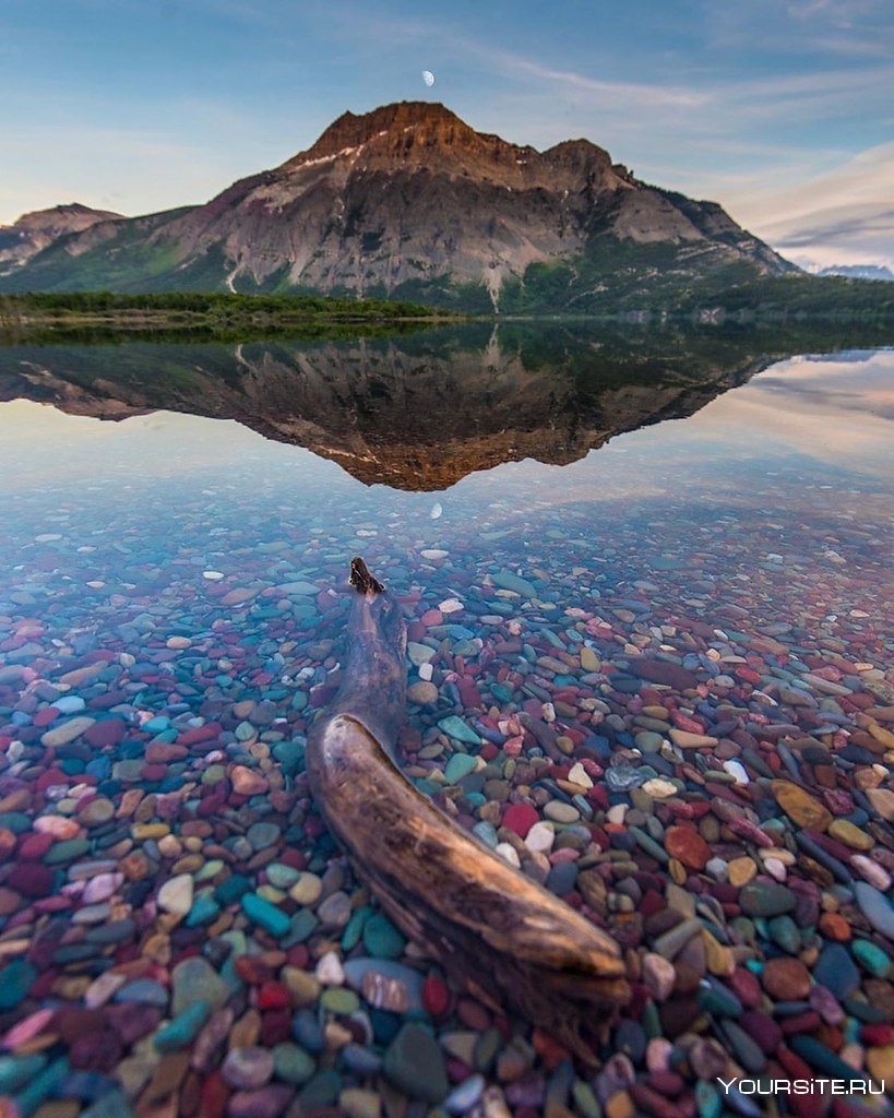Озеро Макдональд Монтана США фото