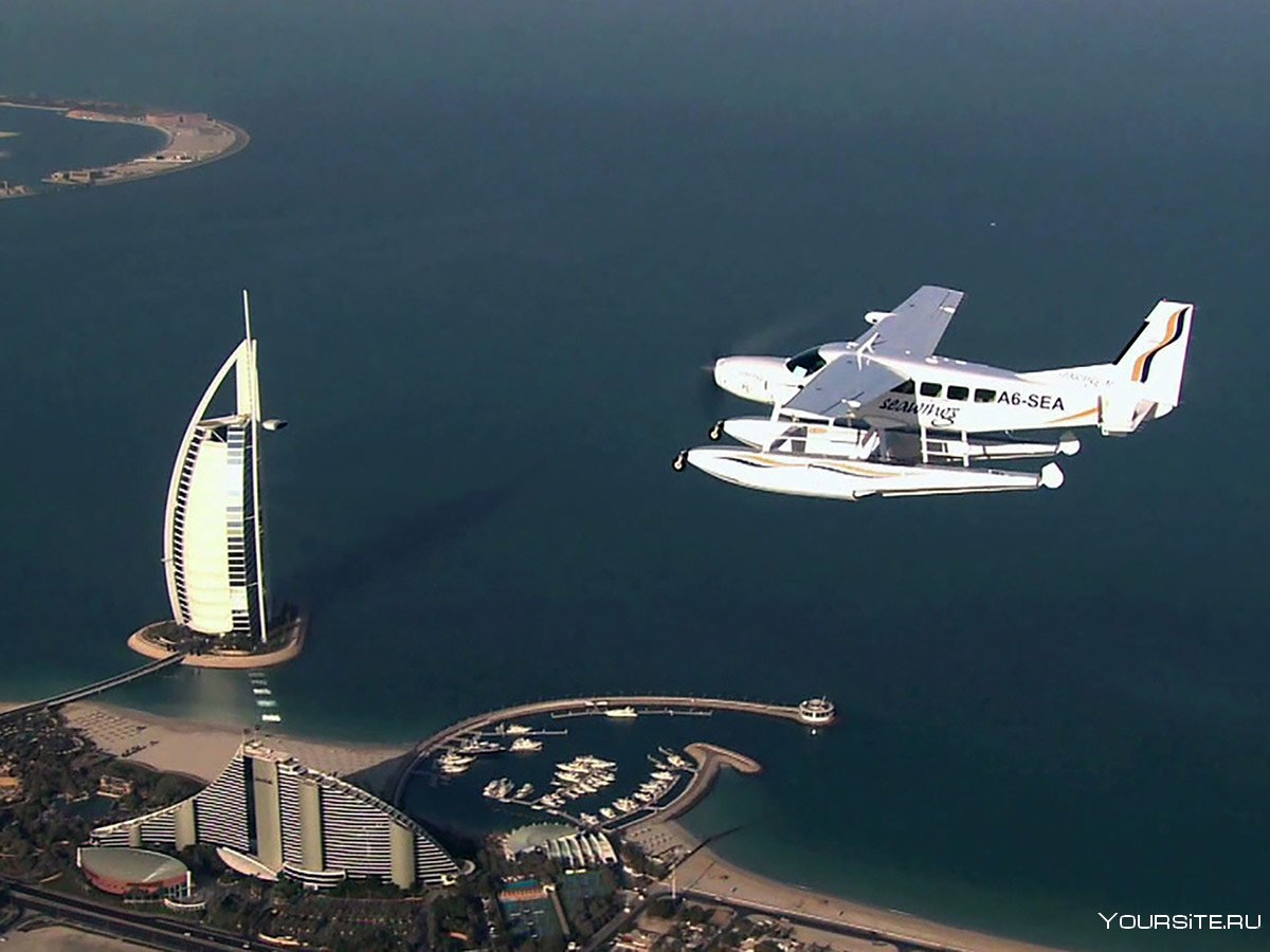 Полет на гидроплане Дубай