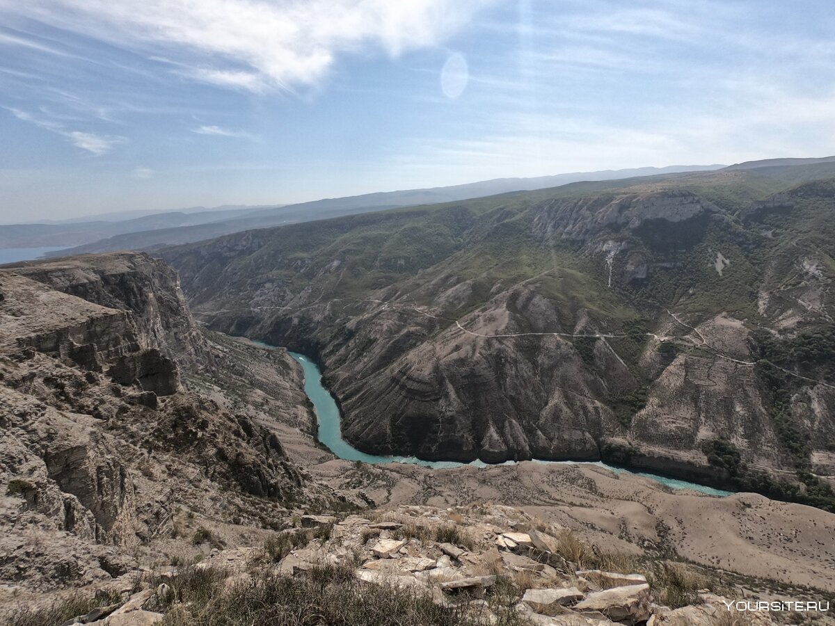 Сулакский каньон плотина