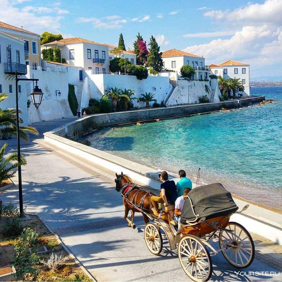 Греческий остров Спецес